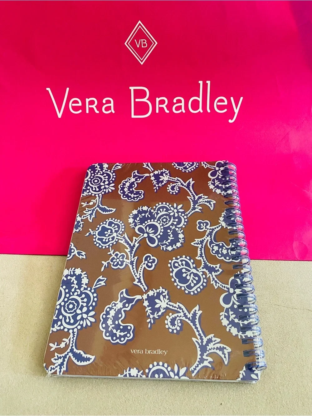 Vera Bradley Small Spiral notebook. NWT and